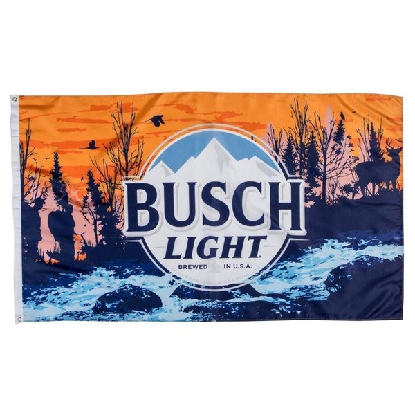 Busch Busch 49194 Busch Light Hikers Flag 49194